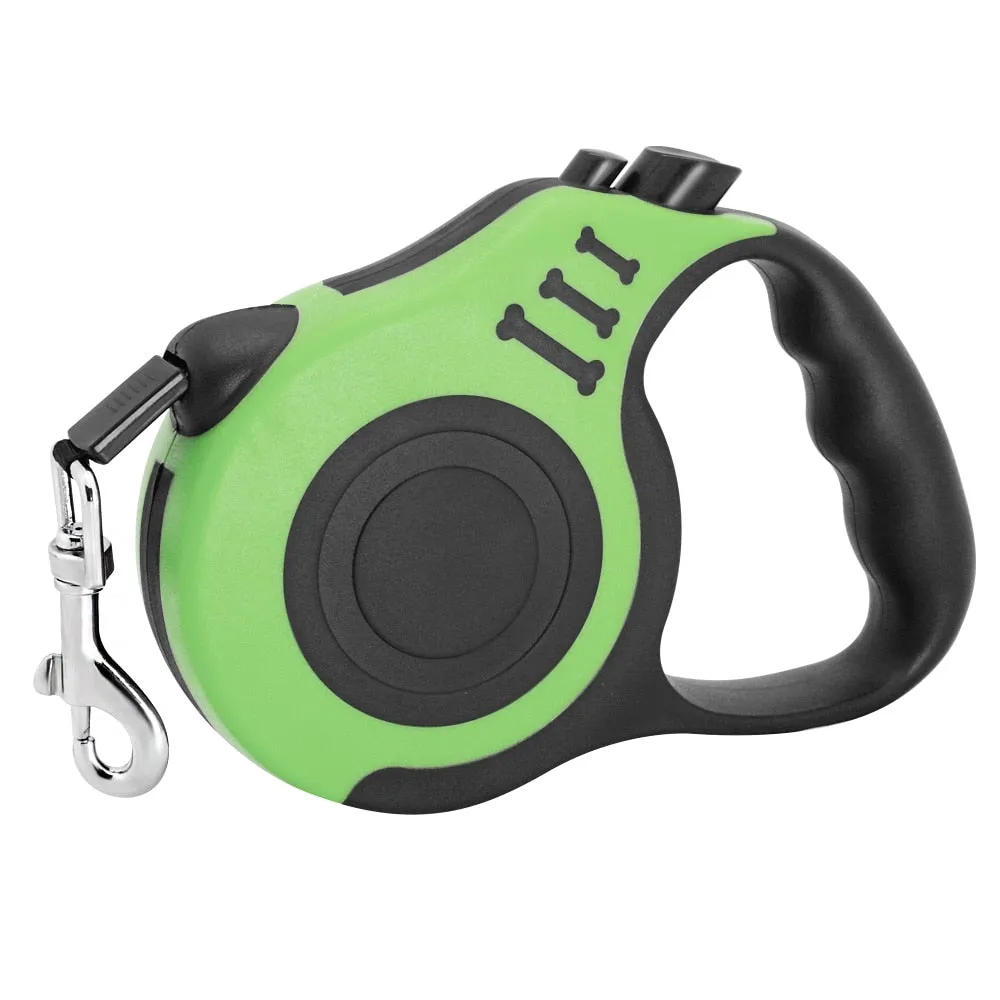 3M/5M Retractable Dog Leash Automatic Rope Pet Running Walking Extending Lead For Small Medium Dogs