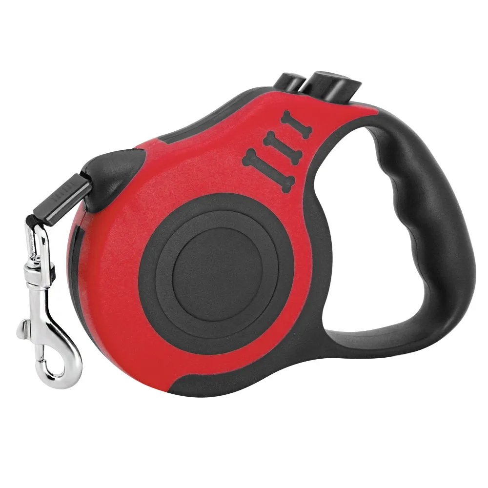 3M/5M Retractable Dog Leash Automatic Rope Pet Running Walking Extending Lead For Small Medium Dogs