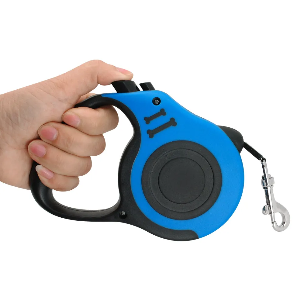3M/5M Retractable Dog Leash Automatic Rope Pet Running Walking Extending Lead For Small Medium Dogs