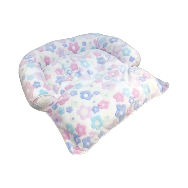 ACE PET Cotton Flower Furry Empress Dog Bed