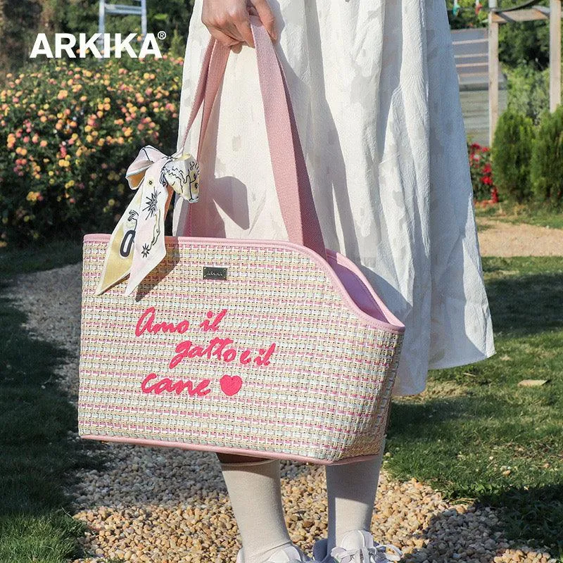 ARKIKA Woven Pet Carrier
