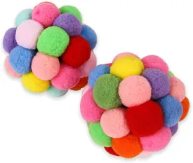 balacoo Interactive Cat Toy Cat Toys Foam Sponge Chew Toy Toys for Cats Interactive for Pets Stuffing Squeaky Toy Funny Cat Plush Cat Toys Supplies Bell Ball Pet Cat