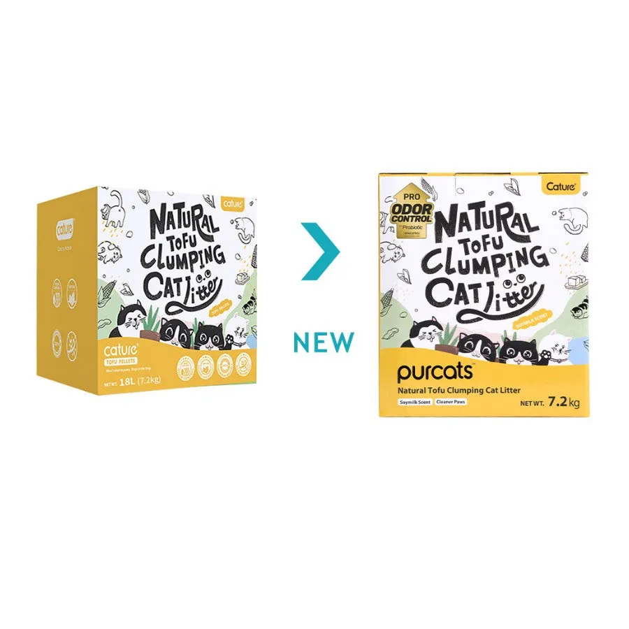 Cature Tofu Cat Litter 18L Milky