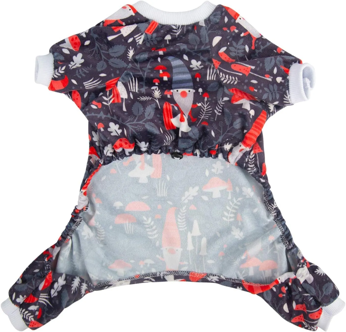 CuteBone Dog Pajamas Christmas Clothes Pjs for Small Dogs Shirts P107S