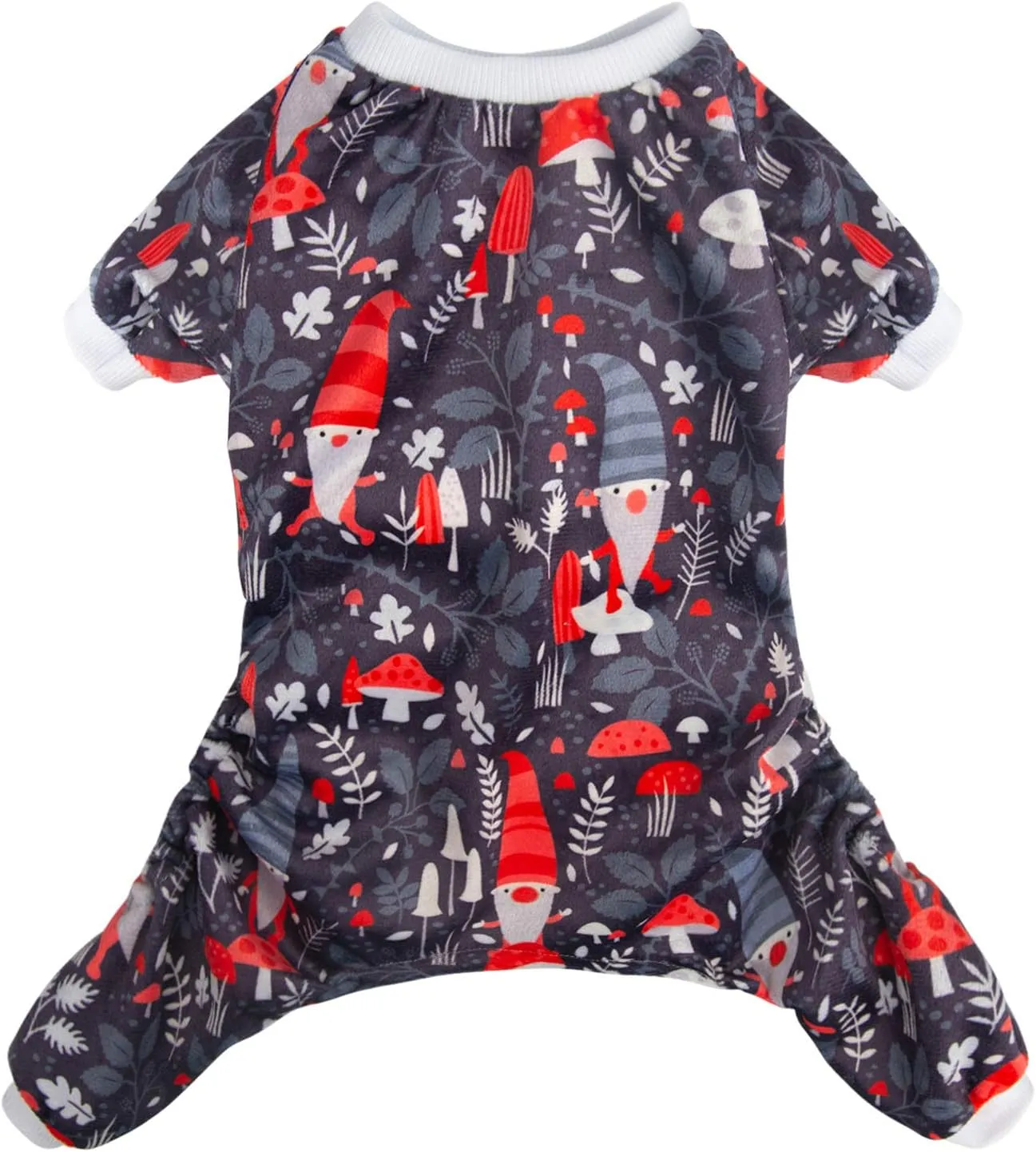 CuteBone Dog Pajamas Christmas Clothes Pjs for Small Dogs Shirts P107S