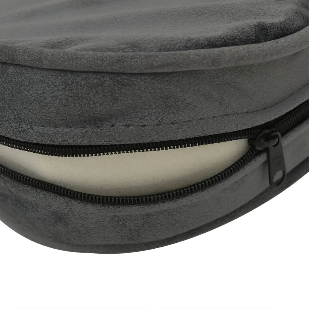 Dog Sofa Dark Grey - Leather