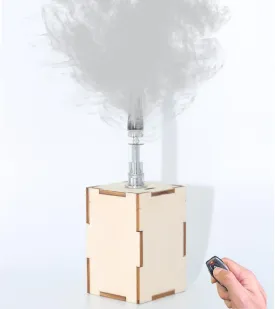 Handheld Fog Machine|Smoke Machine for Indoor DJ Party Portable Forgger for Photography, Outdoor Stage Effects,Halloween,Weddings (Short wood)