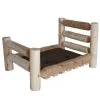 Lakeland Mills Cedar Log Small Pet Bed