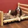 Lakeland Mills Cedar Log Small Pet Bed