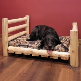 Lakeland Mills Cedar Log Small Pet Bed