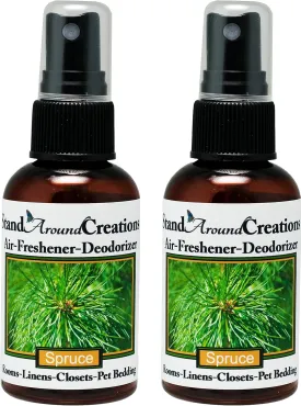 Set of 2 - Concentrated Spray For Room/Linen/Room Deodorizer/Air Freshener - 2 fl oz - Scent - Spruce