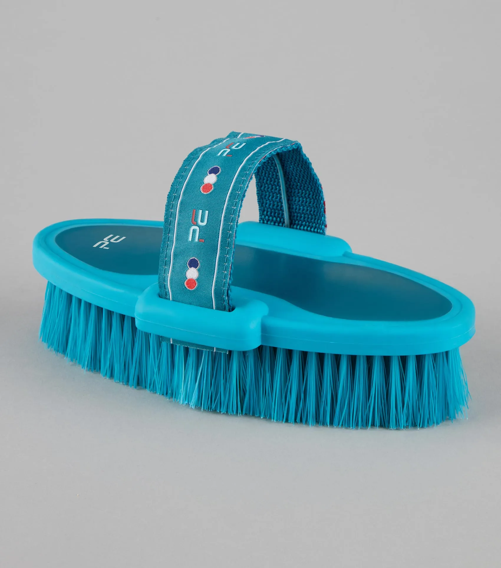 Soft-Touch Body Wash Brush Med Blue & Peacock