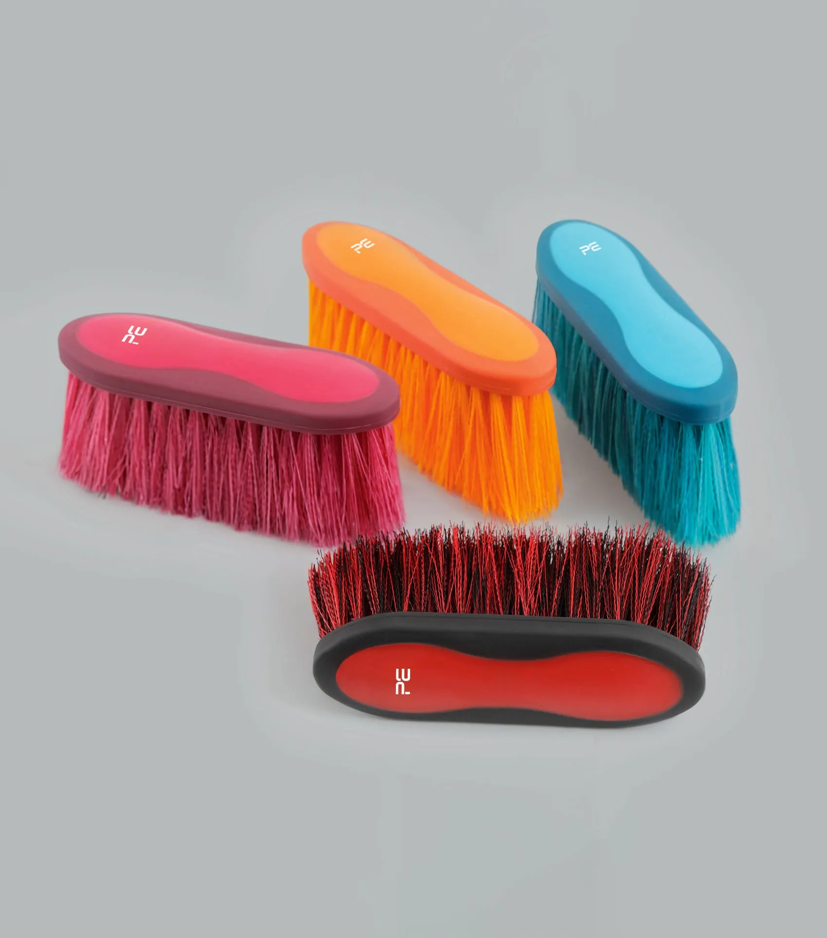 Soft-Touch Dandy Brush - Long Bristles Med Blue & Peacock