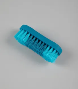 Soft-Touch Hoof Brush Med Blue & Peacock