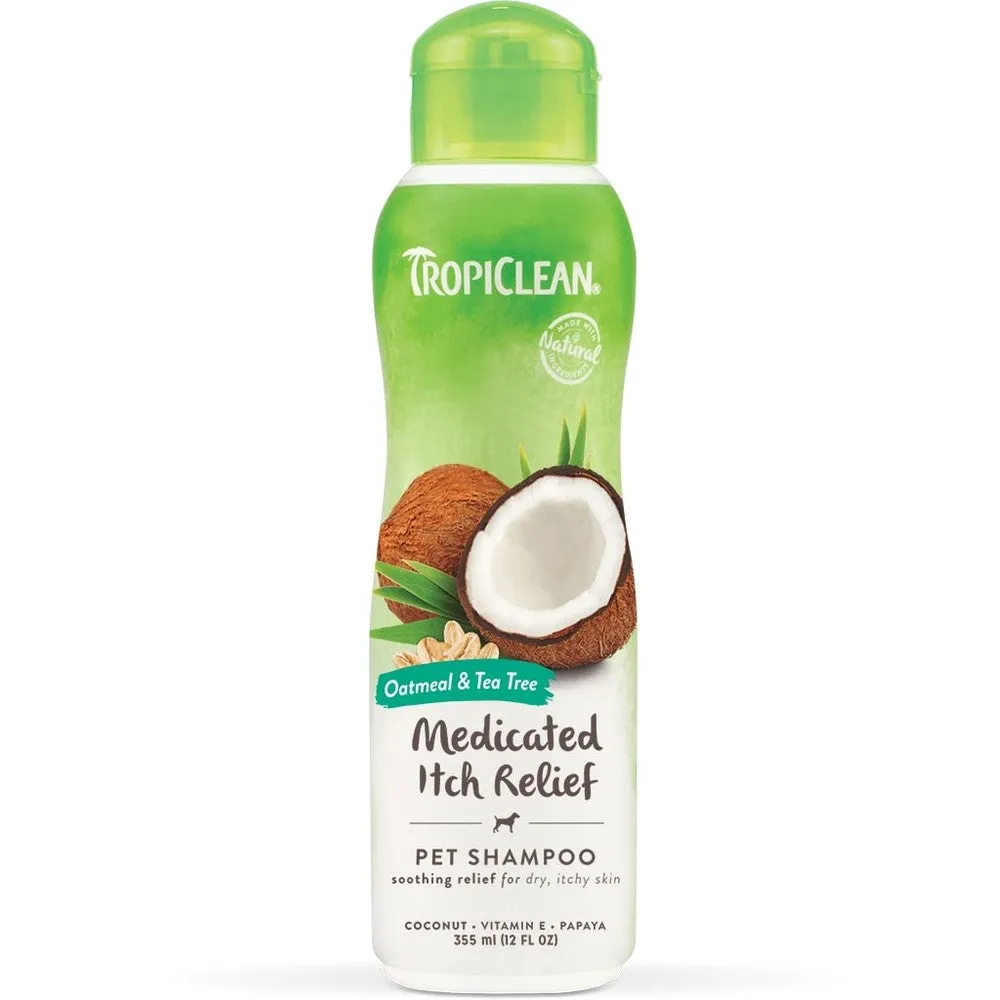 Tropiclean Oatmeal & Tea Tree Shampoo 355ML