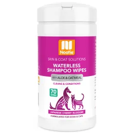 Waterless Shampoo Wipes with Aloe and Oatmeal | Japanese Cherry Blossom