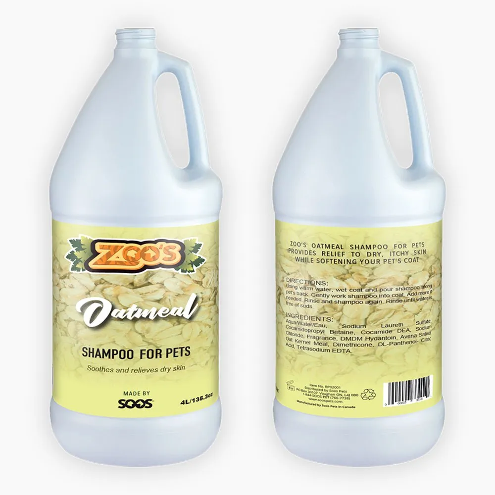 Zoo's Oatmeal Pet Shampoo