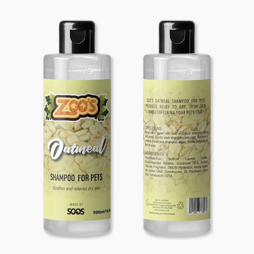 Zoo's Oatmeal Pet Shampoo